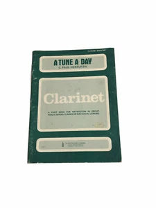 A TUNE A DAY CLARINET MUSIC LESSON METHOD BOOK 1 INSTRUCTION VINTAGE TEACH - Picture 1 of 2