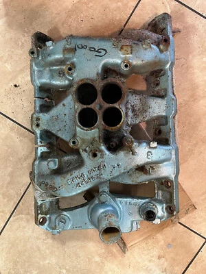 1965 Pontiac GTO Catalina 2+2 389 421 factory intake manifold 9778813 i084 - Image 1 of 3