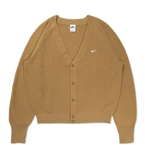 Brandneu Herren Nike SB Skate Cardigan Elementalgold weiß DQ6306-722 Gr. L - Bild 1 von 3