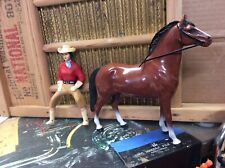 Hartland Custom Cowgirl With Original Hat And Horse
