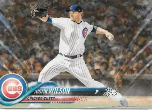 2018 Topps 2 Series Justin Wilson Memorial Day Camo 25/02 - Chicago Cubs - #643 - Imagen 1 de 1