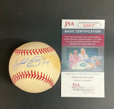 Gaylord Perry Signed "314" Ball JSA Certified San Francisco Giants HOF (d.2022)! - Image 1 of 2