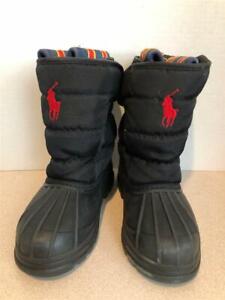 Polo Ralph Lauren Toddler boys Snow ~Winter Boots~ 10m~ With Removable lining
