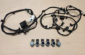Genuine Mercedes A Class W177 Parking Sensor Wiring Loom Front + 6PDC Black/Grey - Picture 1 of 12