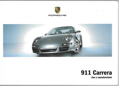PORSCHE 911 CARRERA Uso e manutenzione  2005  Typ 997 manuale BA - Bild 1 von 2