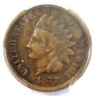 1877 INDIAN CENT 1C   CERTIFIED PCGS FINE DETAIL    KEY DATE CERTIFIED PENNY