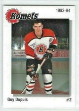 1993-94 Fort Wayne Komets (IHL) Guy Dupuis
