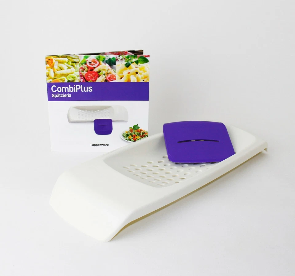 TUPPERWARE kleine Spätzleria Spätzlereibe Spätzle-Macher + Rezeptheft CombiPlus - Bild 1 von 1