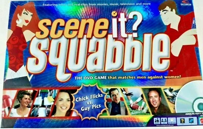 Scene It?  Squabble DVD Board Game by Screenlife - Image 1 of 3