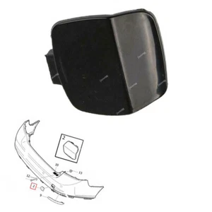 Rear Side Bumper Tow Hook Towing Eye Cover Cap For 2008 2009 2010 2011 Volvo S40 - Picture 1 of 7