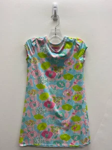 LILLY PULITZER SIZE 8/10 Blue/Pink Green Girl's Dress - Picture 1 of 1