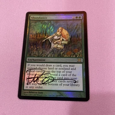 Abundance 10th Edition Foil SIGNED by Artist Rebecca Guay - Image 1 of 4