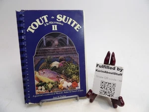 Lot of 2 Vintage Louisiana Creole Cookbooks Tout de Suite a la Microwave I & II  - Picture 1 of 6