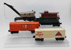 Lionel Vintage O Gauge Assorted Freight Cars:3459, 6017, 6050, 6560 & 6646 [5] - Picture 1 of 3