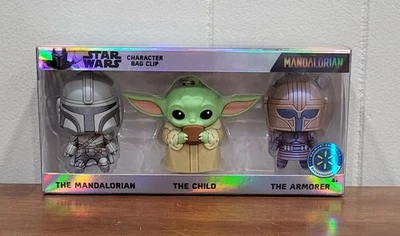 Star Wars The Mandalorian Bolsa Clipe The Child, Mando Armorer Exclusivo Walmart - Imagem 1 de 3
