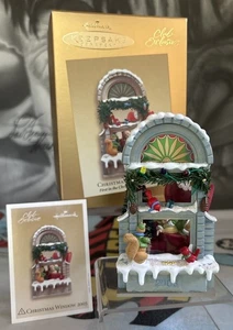 Hallmark Keepsake Ornament Christmas Window 2003 Windows First 1st #1 Series New - Picture 1 of 11