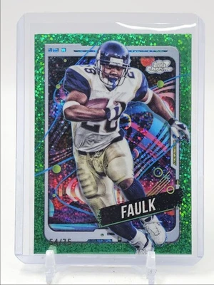 MARSHALL FAULK 2024 TOPPS CROMO CÓSMICO VERDE ESPACIO POLVO ST. LOUIS/75 Q5997 Foto 1 de 2