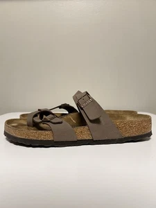 Sandali comodi Birkenstock donna Mayari moka Birkibuc EU 42 US 11 - Foto 1 di 11