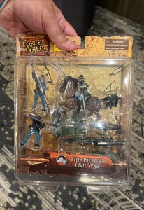 1/32 FORCES OF VALOR AMERICAN CIVIL WAR with CANON & FIGURES COWBOY UNIMAX MIB - Picture 1 of 3