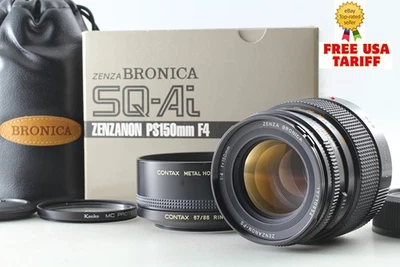 [Excelente Como Nuevo En Caja] Lente Zenza Bronica Zenzanon PS 150mm f4 SQ A Ai Am de JAPÓN Foto 1 de 4