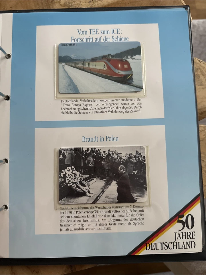 O 583 & O 584 03/93 50 Jahre Deutschland Voll - Bild 1 von 1