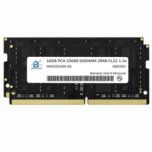 Adamanta 32GB (2x16GB) DDR4 3200MHz PC4-25600 SODIMM Laptop Memory RAM Upgrade - Picture 1 of 2