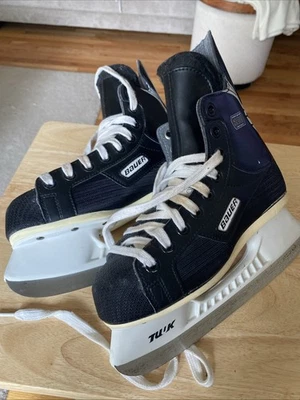 BAUER Impact 100 Bauer 尺寸 3D 美国青年冰球溜冰鞋 — 第 1/4 张图片