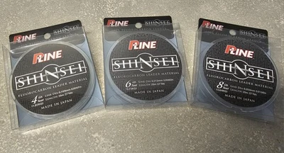 Líder P-Line Shinsei transparente 100 % fluorocarbono 27 yardas (25 M) Foto 1 de 4