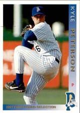 1998 Stockton Ports Grandstand #25 Kyle Peterson Elk Horn Nebraska Baseball Card