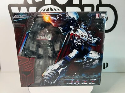 Transformers Jazz Action Figure Bot ThreeZero MDLX New In Box Sealed Autobot MIB - Image 1 of 4