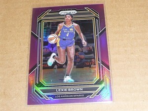 2023 Panini Prizm WNBA PURPLE PARALLEL /149 LEXIE BROWN #84 SPARKS M2816