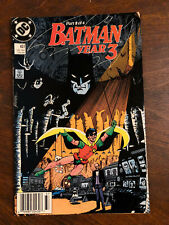 BATMAN #437- NEWSSTAND- GEORGE PEREZ COVER- APPROX 6.0