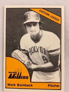 1977 Holyoke Millers-TCMA Minor League Baseball Card#0489-Mark Bomback
