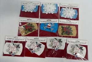 Handmade Holiday Pop-up Gift Card Envelope NEW 10-PACK/2 styles $30 Retail 10 - Picture 1 of 13