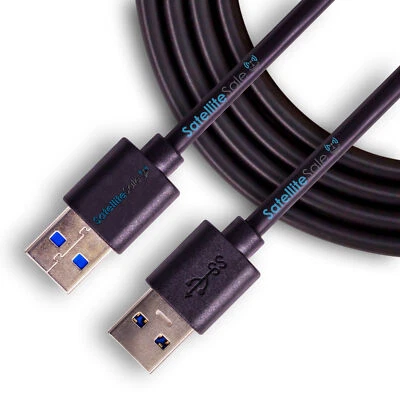 SatelliteSale USB 3.0 Data Cable (5Gbps) Male to Male SuperSpeed Cord - Image 1 of 4