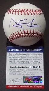 ARCHIE BRADLEY DIAMONDBACKS SIGNED M.L BASEBALL PSA/DNA COA ROOKIE GRAPH #R26741 - Picture 1 of 4