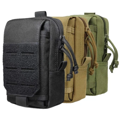 Tactical Holster Army Military Molle Waist Belt Bag Wallet Cell Phone Pouch Case - Image 1 of 4