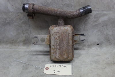 Câmara pré-silenciador de escape 89-04 Kawasaki Bayou 300 4x4 fabricante de equipamento original 18004-1061 - Imagem 1 de 4