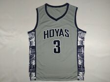 Allen Iverson #3 Georgetown Hoyas College Basketball Jersey Sewn Blue Grey S-3XL