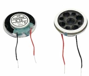 Altoparlante miniaturizzato 1,6 cm 50 Ohm 1 W con frontale adesivo - Imagen 1 de 1