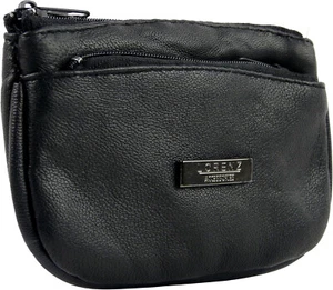 HERREN DAMEN HOCHWERTIGES ECHTLEDER MÜNZGELD ETUI SCHLÜSSEL GELDBÖRSE PORTEMONNAIE 1464 - Bild 1 von 4