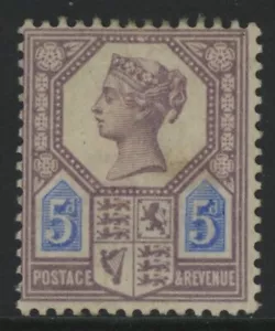 GREAT BRITAIN, MINT, #118a, OG HR, TYPE I, NICE CENTERING - Picture 1 of 1