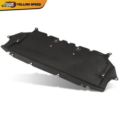 Front Engine Splash Shield Black Fit For 2016-2023 BMW 530i 540i 740i 750i 530e - Image 1 of 4