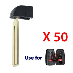 New Uncut Prox Emergency Blade Insert Key Replacement for Toyota TOY51 (50 Pack) - Picture 1 of 3