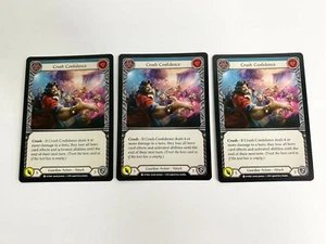 Crush Confidence Blue (X3) Welcome To Rathe UNLIMITED Flesh and Blood WTR065 - Picture 1 of 2