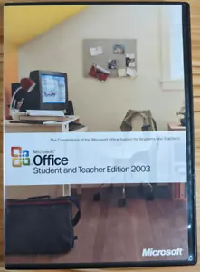 Microsoft Office 2003 Student and Teacher Edition (Retail w/ Product Key + CD) - Picture 1 of 3
