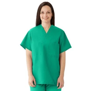 Medline PerforMAX Reversible V-Neck Unisex Scrub Top/910JTJS-CM - Picture 1 of 1
