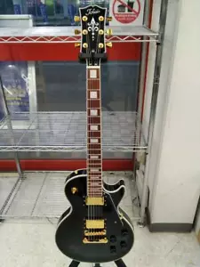 Tokai Les Paul Custom Black ALC98/BB Electric Guitar W/Gig Bag Used Product - Picture 1 of 10