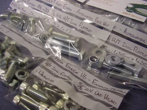 Ford Essex V6 High Tensile ZINC Plated Full Engine HEX Bolt, Nut & Washer Kit - Picture 1 of 12