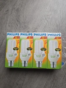 Philips Energy Saving Light Bulbs 11watt 60watt 4-Pack - Picture 1 of 4